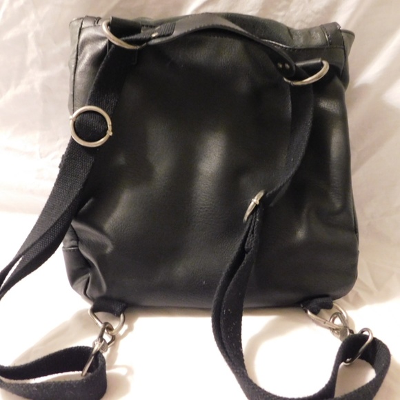 Genuine Leather Smooth THE SAK Convertible Backpack, Crossbody, Shoulder Bag - Picture 5 of 12